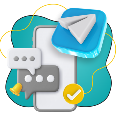 Создание Mini App для Telegram - КИБЕРшкола программирования для детей, компьютерные курсы для школьников, начинающих и подростков - KIBERone г. Мытищи