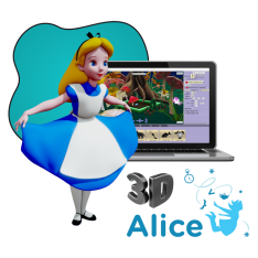 Alice 3d - КИБЕРшкола программирования для детей, компьютерные курсы для школьников, начинающих и подростков - KIBERone г. Мытищи
