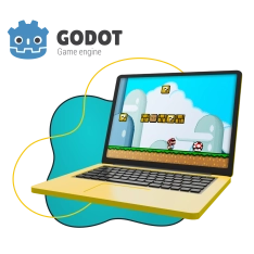 Godot. Основа создания легендарных игр - КИБЕРшкола программирования для детей, компьютерные курсы для школьников, начинающих и подростков - KIBERone г. Мытищи