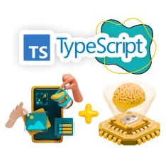 TypeScript + AI: создаём умные веб-приложения - КИБЕРшкола программирования для детей, компьютерные курсы для школьников, начинающих и подростков - KIBERone г. Мытищи