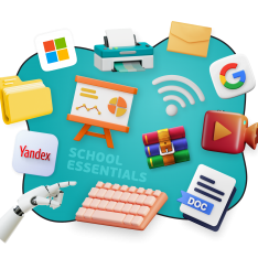 Цифровая база для школьника - КИБЕРшкола программирования для детей, компьютерные курсы для школьников, начинающих и подростков - KIBERone г. Мытищи