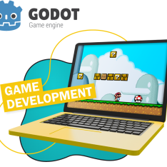 Godot.  Основа создания легендарных игр - КИБЕРшкола программирования для детей, компьютерные курсы для школьников, начинающих и подростков - KIBERone г. Мытищи