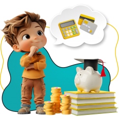 Финансовый интеллект вместе KIBERone - КИБЕРшкола программирования для детей, компьютерные курсы для школьников, начинающих и подростков - KIBERone г. Мытищи