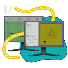 Исполнители чертежник и черепашка - КИБЕРшкола программирования для детей, компьютерные курсы для школьников, начинающих и подростков - KIBERone г. Мытищи