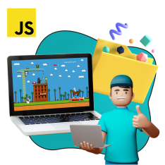 Программирование на JavaScript. Учимся создавать игры! - КИБЕРшкола программирования для детей, компьютерные курсы для школьников, начинающих и подростков - KIBERone г. Мытищи