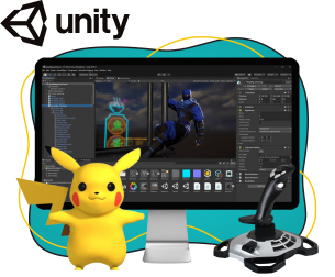 Мир трехмерных игр на Unity 3D - Школа программирования для детей, компьютерные курсы для школьников, начинающих и подростков - KIBERone г. Мытищи