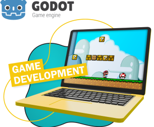Godot.  Основа создания легендарных игр - КИБЕРшкола программирования для детей, компьютерные курсы для школьников, начинающих и подростков - KIBERone г. Мытищи